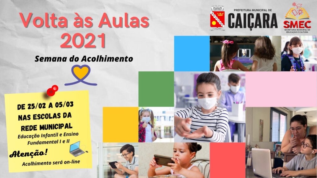 Volta às aulas 2021 – Semana do acolhimento (virtual)