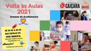 Volta às aulas 2021 – Semana do acolhimento (virtual)