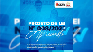 Câmara Municipal aprova Projeto de Lei nº 008/2022 (PREMA)