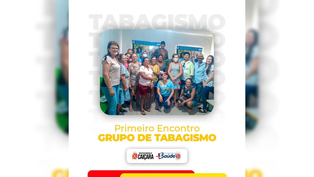 1° Encontro Grupo de Tabagismo 2022