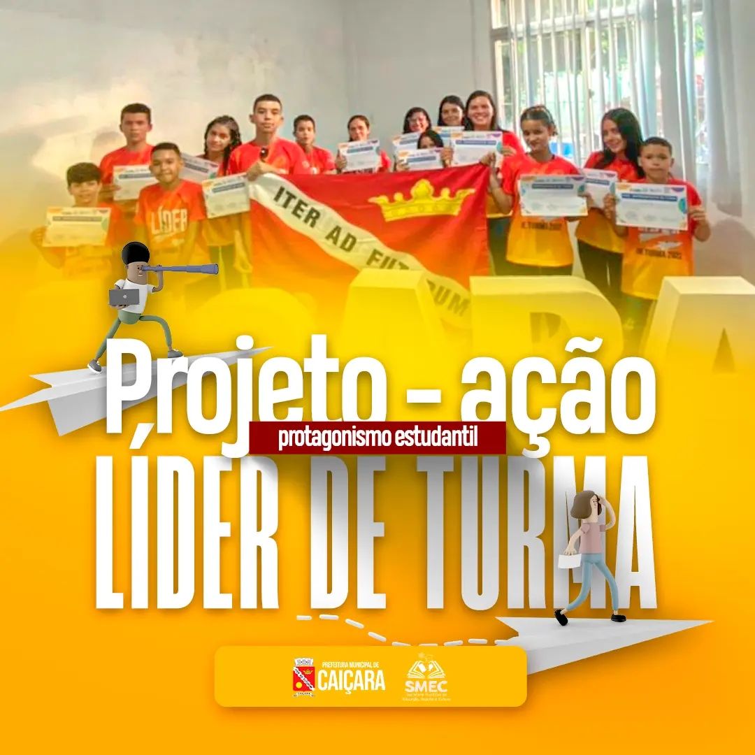 Projeto-Ação Protagonismo Estudantil Líder de Turma - Prefeitura ...