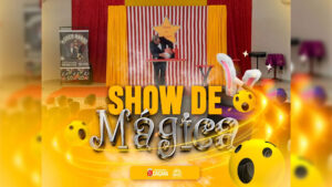 Show de mágica do mágico Mister Bartô.
