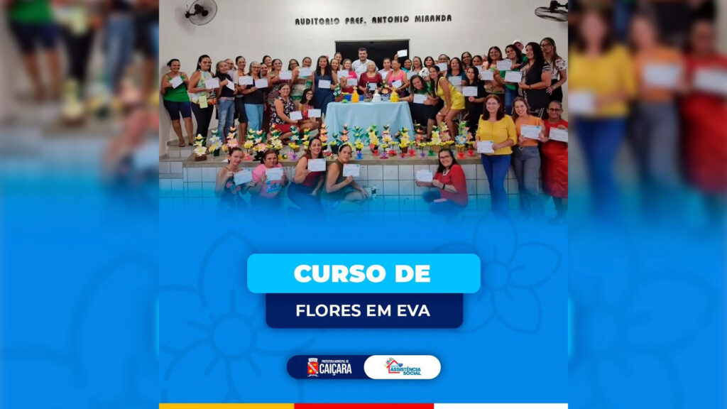 Curso de Flores em EVA