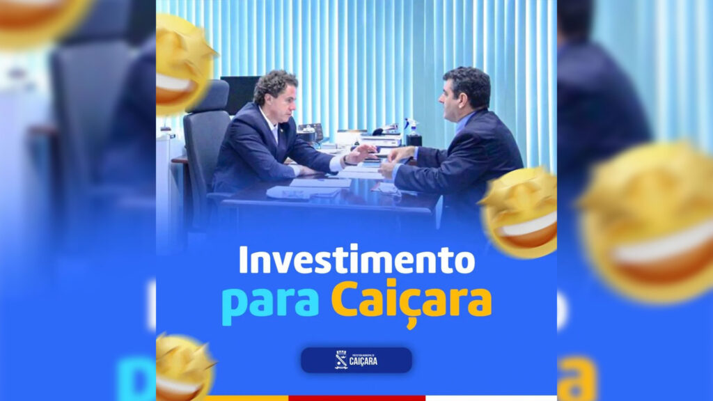 Prefeito Tarcísio Lopes recebeu no dia 26/04, a confirmação dos recursos solicitados ao Senador VENEZIANO em Brasília, na marcha dos prefeitos