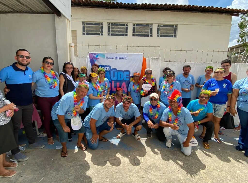 A Prefeitura Municipal de Caiçara, por meio da Secretaria de Saúde, realizou o BLOCO SAÚDE FOLIA PARA TODOS
