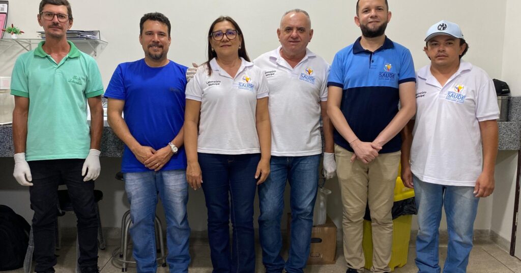 Prefeitura Municipal de Caiçara realizou capacitação com toda a equipe do Laboratório de Análises Clínicas