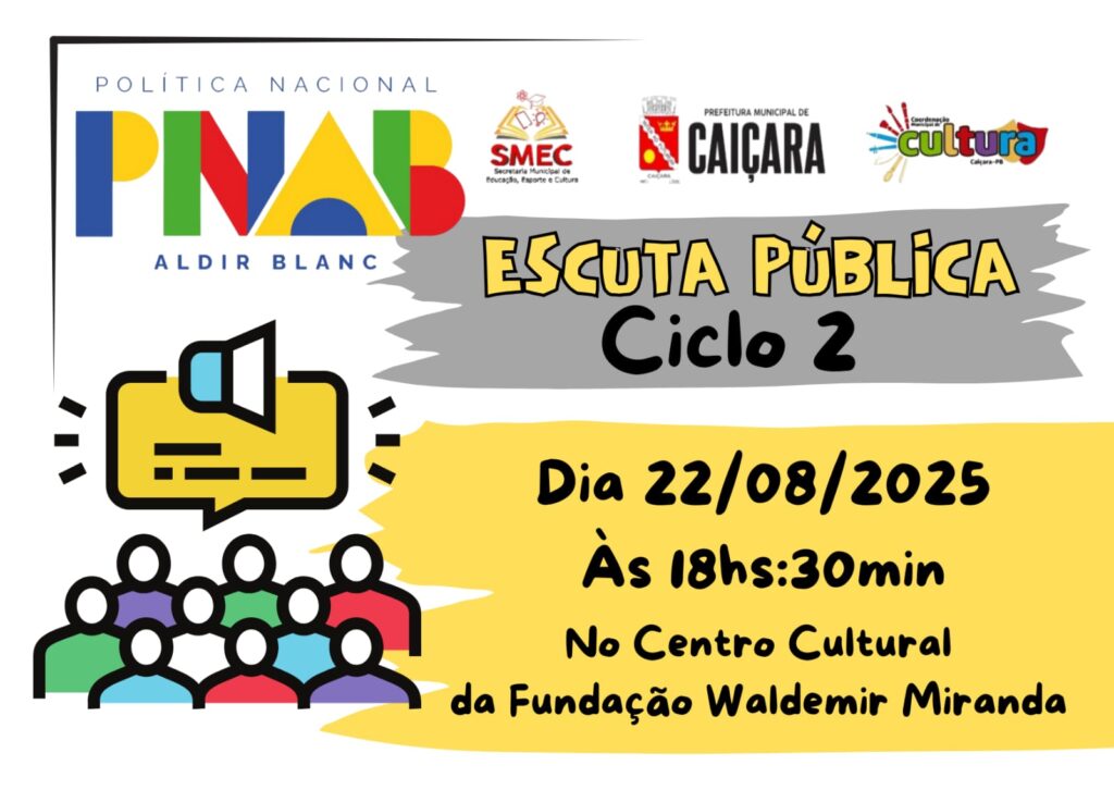 PNAB 2025 – Ciclo 2 ESCUTA PÚBLICA