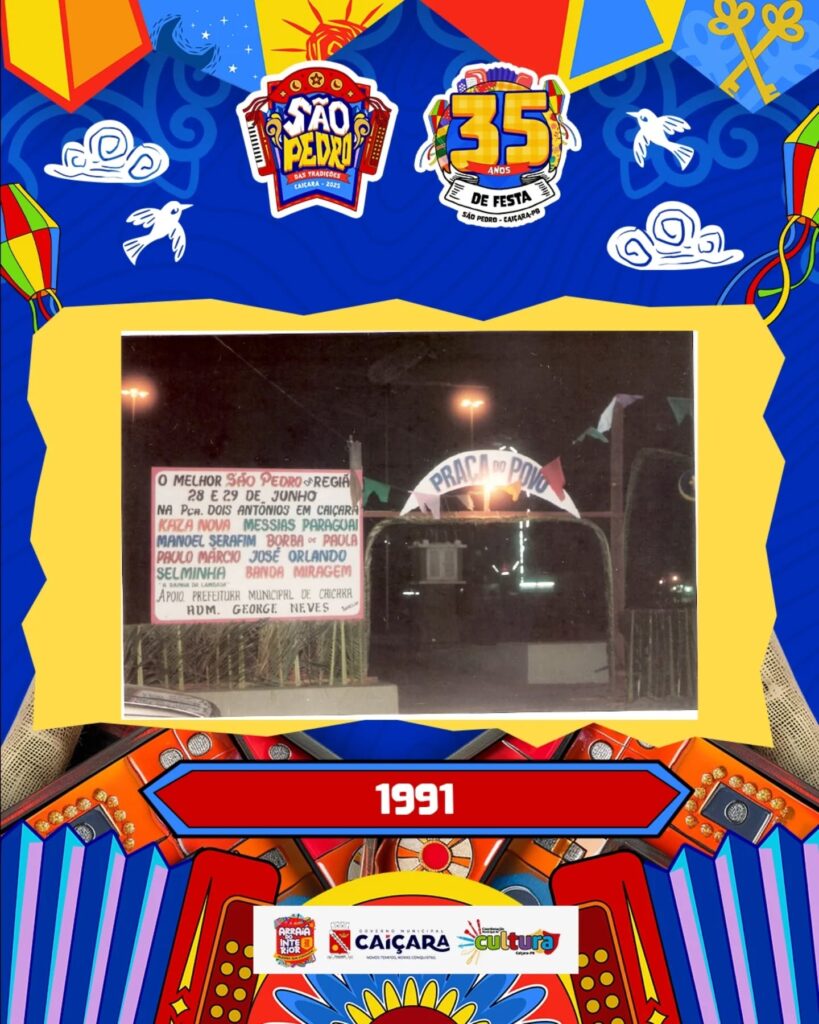 SÃO PEDRO DE CAIÇARA, 35 ANOS DE FESTA E DE HISTÓRIA (PARTE 4)