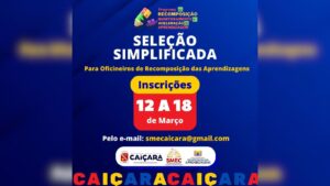 EDITAL SEMEC PREMA 2026 E RESULTADO FINAL